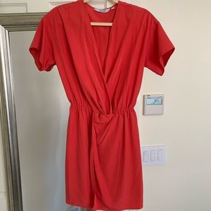 & other stories twist knot dress